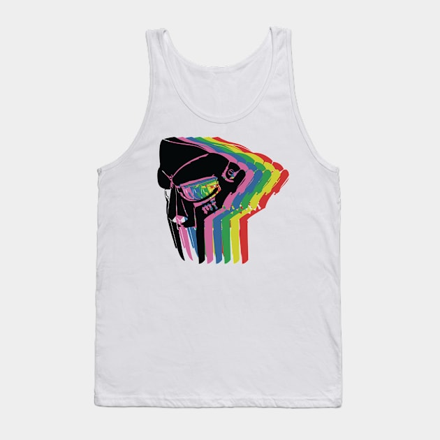 MF DOOM Colored Masks Tank Top by eddie4